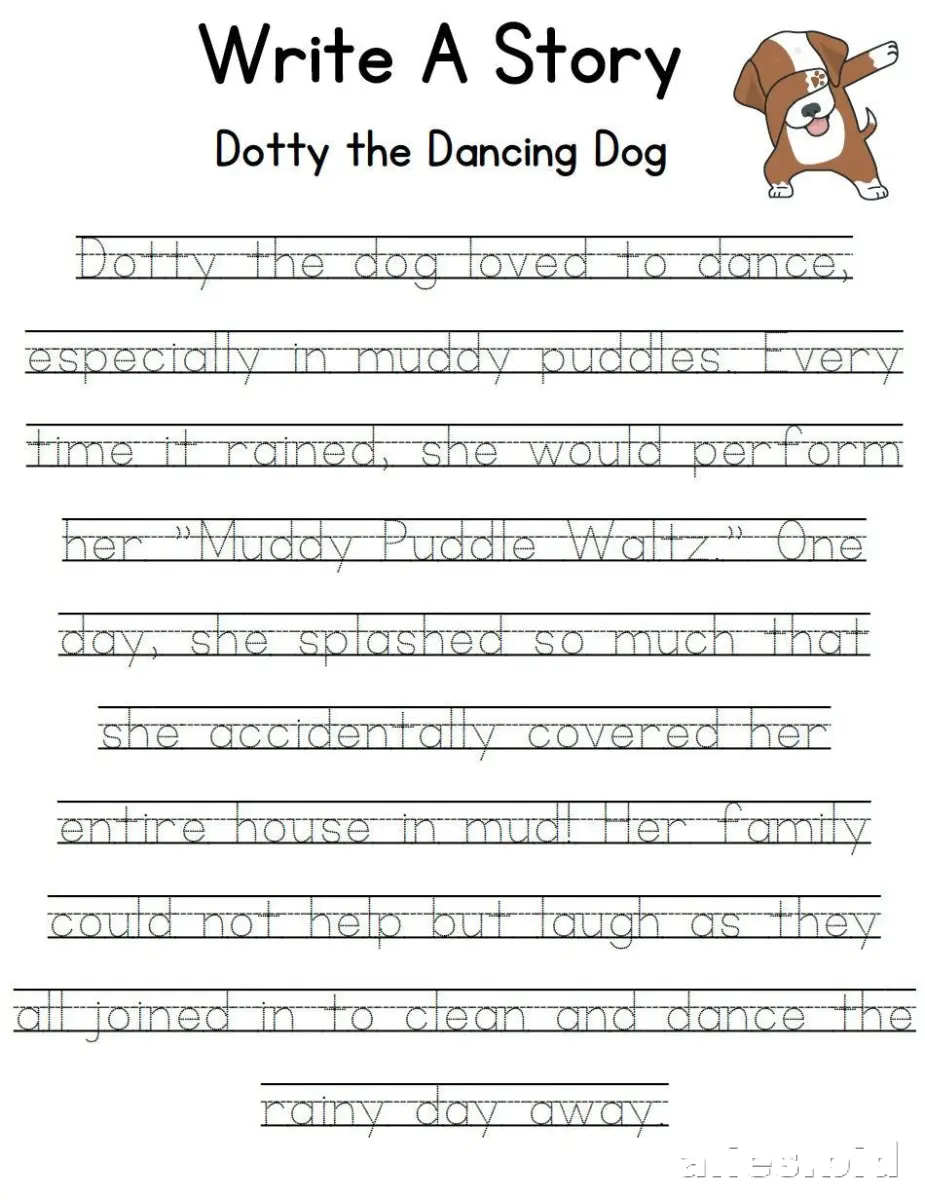 Free Printable Writing Sentences Worksheet For Kids #19